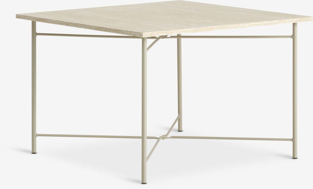 Mesa de centro KILDEDAL 60x60 cor mármore