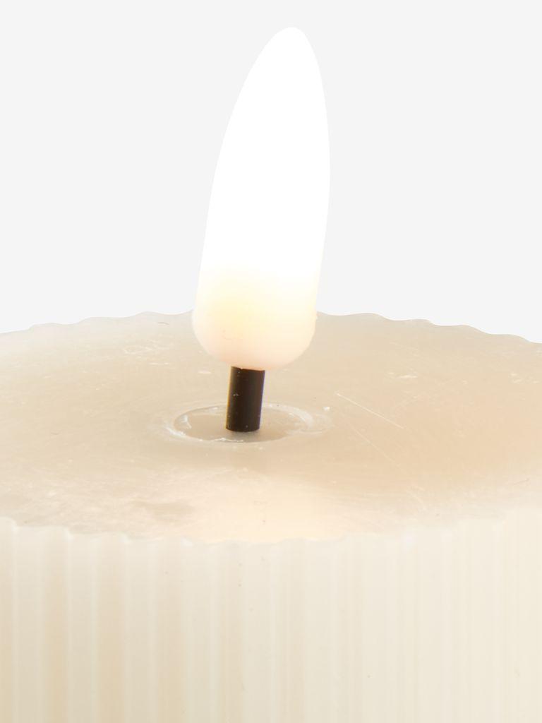 Velas pequenas LED GERI Ø6xA6cm 2un branco