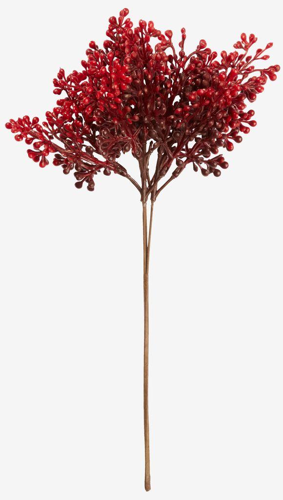 Flor artificial JUL A33cm vermelho