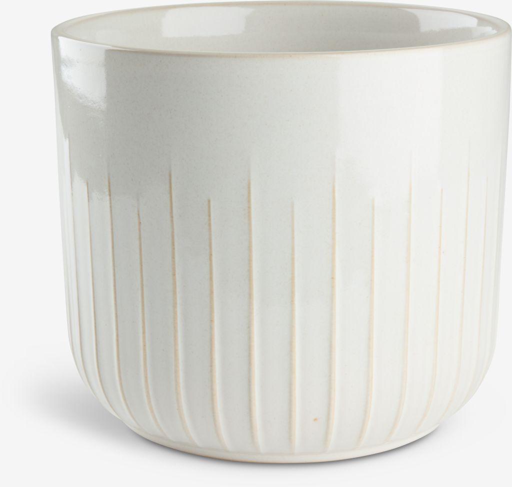 Vaso KNUDSEN Ø20xA18cm branco