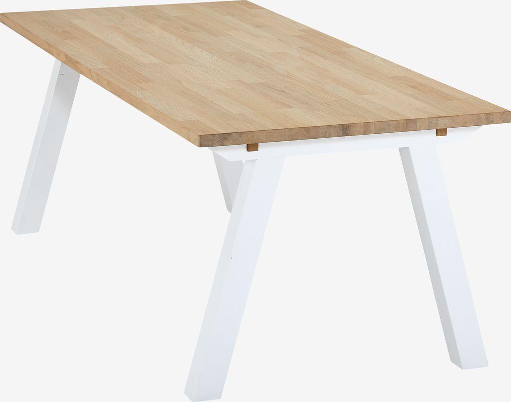 Mesa de jantar SKAGEN 90x150 carvalho/branco