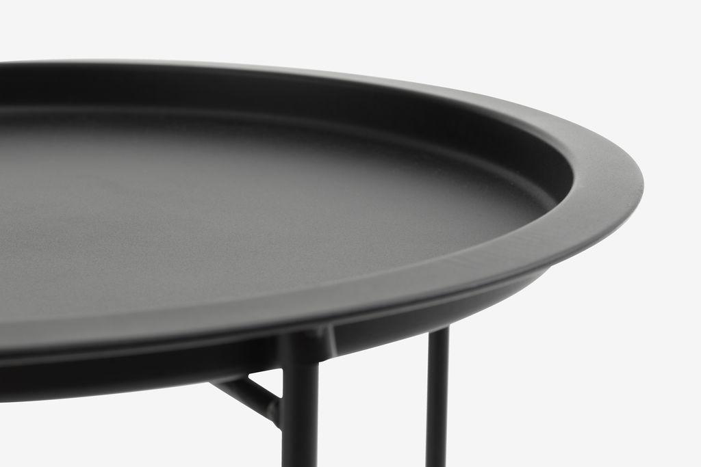 Mesa de apoio RANDERUP Ø47 preto