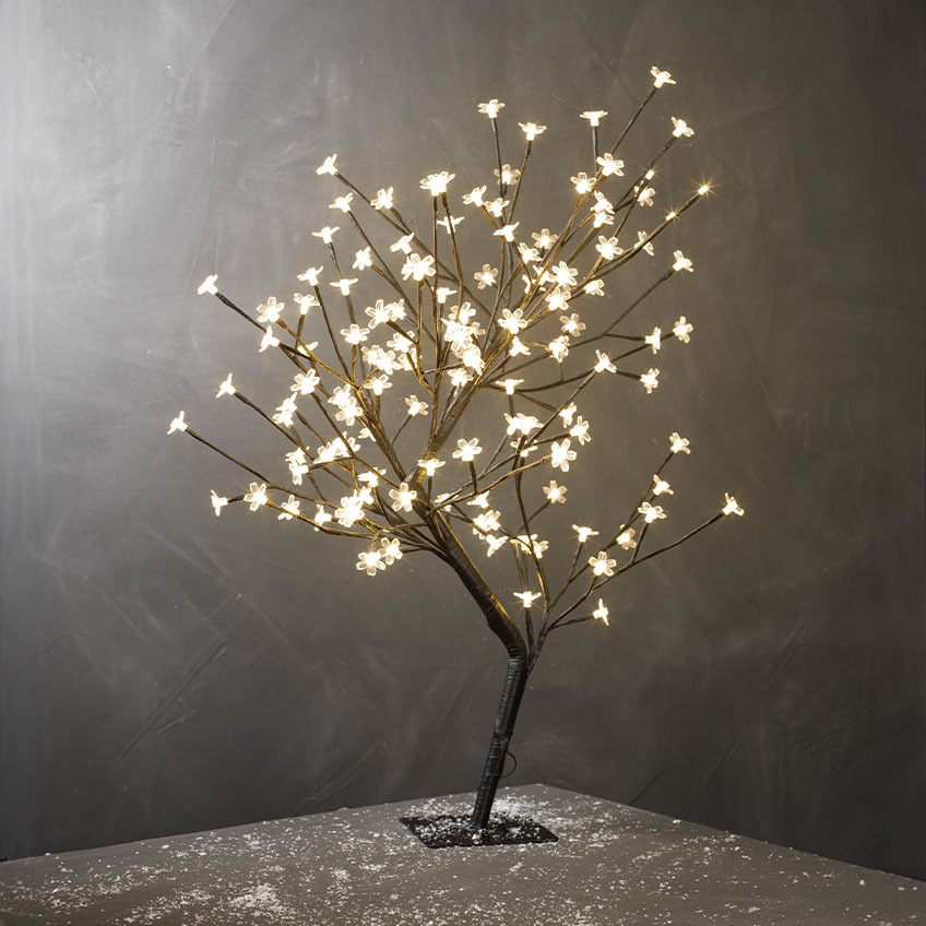 Árvore de Natal média com luz LED 